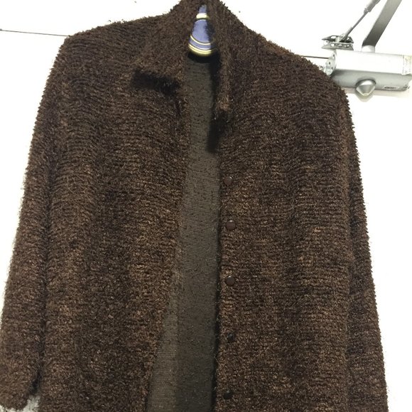 VINTAGE ARTEX EYELASH CARDIGANS SIZE XL/L - Picture 1 of 10
